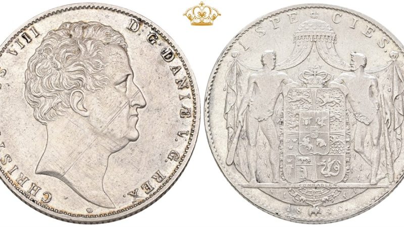 Unik speciedaler 1840