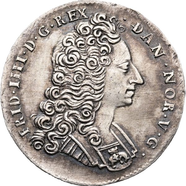 Frederik IV, 16 skilling 1714, H 47, Sieg 15, kv. 01-1+