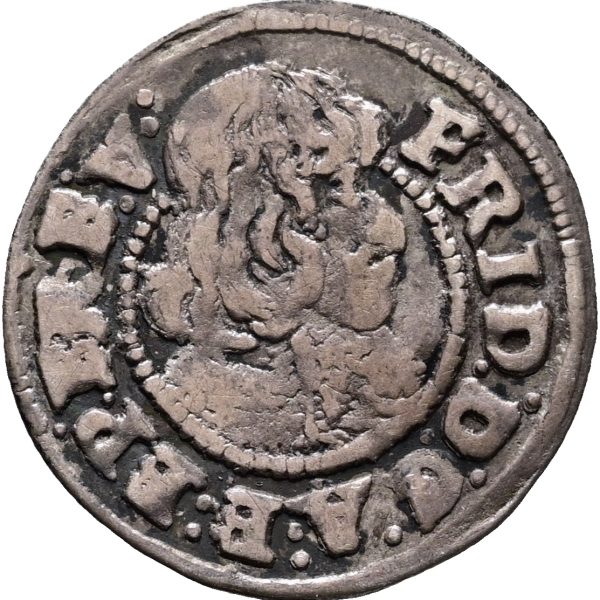 Bremen & Verden, Frederik III, 3 skilling lybsk 1641, H 4A, Sieg 163, kv. 1