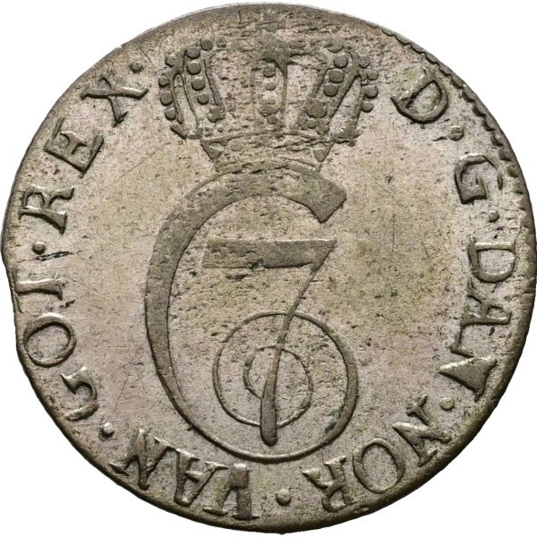 Norge, Christian VII, 4 skilling 1788, NMD 74A, kv. 1+-1