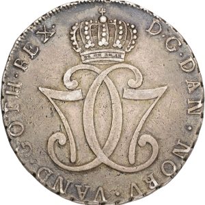 Christian VII, Speciedaler 1776, København, HSK, H 11B, FP 38, 1+ - ualmindelig