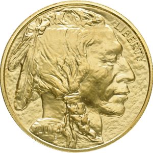 USA, 50 Dollars 2014, Buffalo, Au (999/1000), 1 Oz / 31.1 g, KM 393, BU