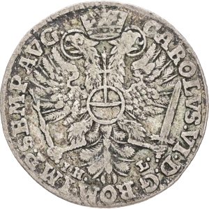 Germany, Hamburg, 4 Schilling 1728, KM 359.1, VF