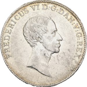 Frederik VI, speciedaler 1838 WS, Sieg 30.3, H 26C, kv. 1+/01-1+