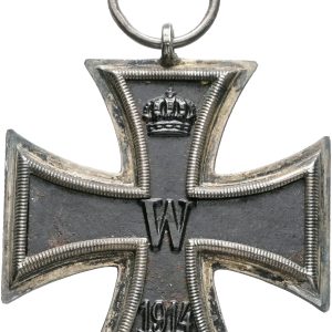 Germany, World War I, Iron Cross 1914, 2nd class, Ag and Fe, 42x42 mm, 17.19 g