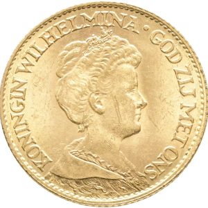 Netherlands, Wilhelmina (1890-1948), 10 Gulden 1917, KM 149, F 349, EF