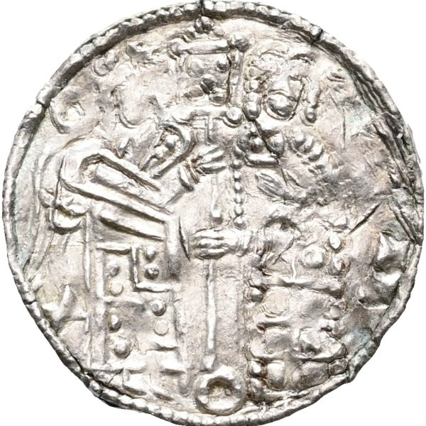 Svend Estridsen (1047-1074), Lund, penning, Hbg. 8, 0,97 g, kval. 1+.