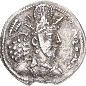 Sasanian Empire, Shapur II (309-379), Drachm, 4.06 g, VF, edge damage