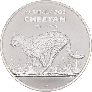 Australia, Cheetah, 1 Dollar 2021, KM 4115, Proof in capsule