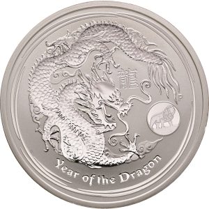 Australia, Dragon, 1 Dollar 2012, KM 1664, Proof in capsule