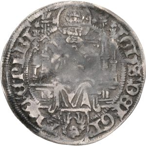 Germany, Bremen, 4 Grote 1509, Jungk. 141, VF, prev. bent., small graffiti.