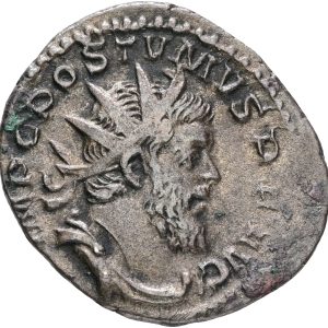Roman Empire, Postumus (260-269), Trier, ca. 260-261 AD, Antoninianus, Victoria, RIC 89, 4.00 g, VF, some deposits