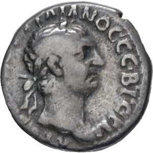 Roman Empire, Trajan (98-117), Koinon of Lycia, Drachm, Two Lyres, RPC 2676, 2.78 g, F