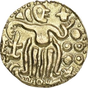 Sri Lanka, Period of Chola Invasion, c. 990-1070, Kahavanu, F 285, 4.26 g, EF-VF