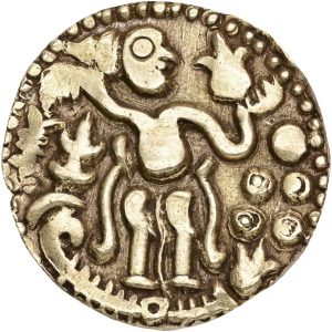 Sri Lanka, Period of Chola Invasion, c. 990-1070, Kahavanu, F 285, 4.33 g, VF