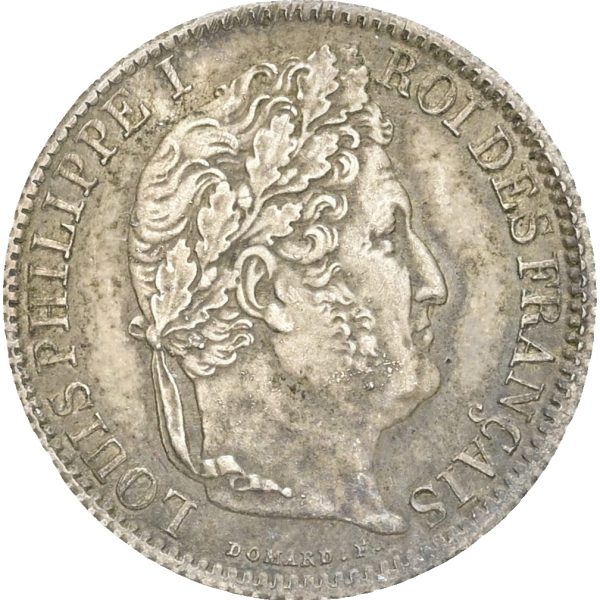 France, Louis Philippe I, 1/2 Franc 1831 A, KM 741.1, VF
