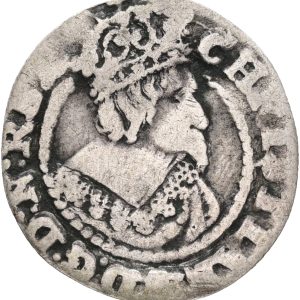 Christian IV, Glückstadt, 3 skilling lybsk 1644, H 177, Sieg 171, kv. 1
