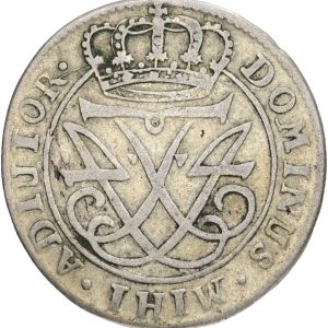 Frederik IV, 12 skilling 1720, H 49, Sieg 12, kv. 1+-1