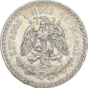 Mexico, Un Peso 1932, KM 455, VF