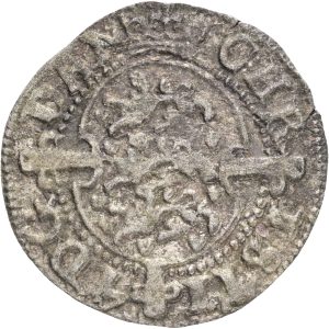 Christian IV, skilling 1612, H 80C, Sieg 21.6, kv. 1/1+-1