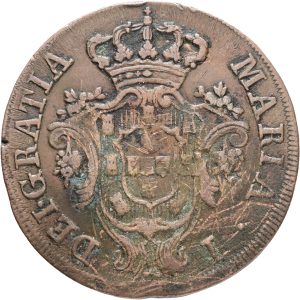 Portugal, Maria I, 10 Reis 1799, KM 309, F