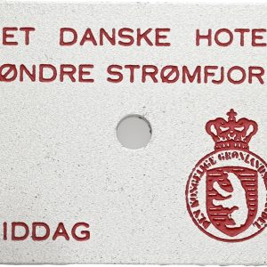 Det Danske Hotel Søndre Strømfjord, Middag, 2. udg. kv 0