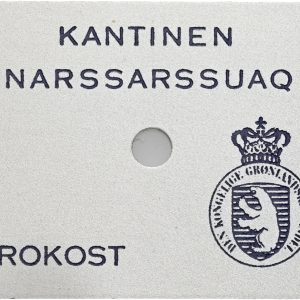 Kantinen Narssarssuaq, Frokost, kv. 0