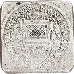 Germany, Ulm, Guldenklippe 1704, partly weakly struck, KM 90, VF