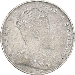 Straits Settlement, Edward VII, Dollars 1908, KM 26, VF-F