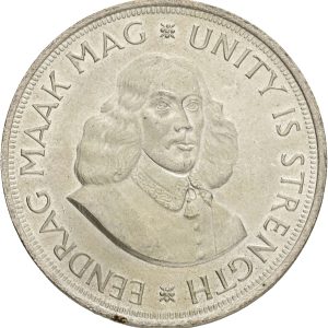 South Africa, Elizabeth II, 50 Cents 1963, KM 62, AU