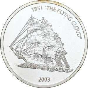Liberia, 10 Dollars 2003, KM 708, Proof