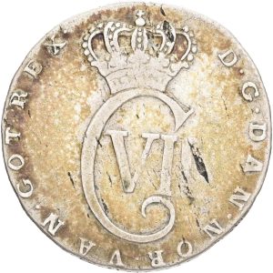 Dansk Vestindien, Christian VII, 12 skilling 1767, Sieg 9.4, FP DVI 24, KM 12, kv. 1+-1