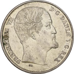 Frederik VII, speciedaler 1849, H 4A, Sieg 6.1, kv. 01