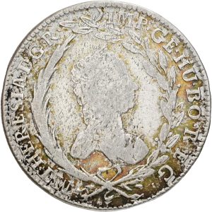 Böhmen, Maria Theresia, 20 Kruezers 1765, KM 768, VF