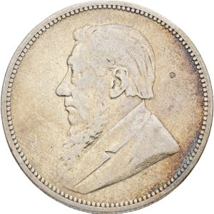 South Africa, 2 Shillings 1894, KM 6, VF