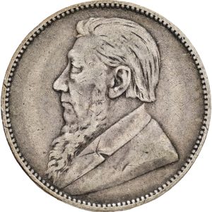South Africa, 1 Shilling 1894, KM 5, VF