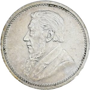 South Africa, 3 Pence 1895, KM 3, UNC-AU, small scrathches.