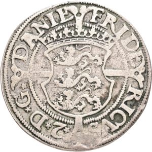 Frederik II, mark 1563, Sieg 15.2, H 9B, kv. 1+-1