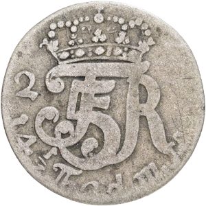 Oldenburg, Frederik V, 2 Mariengroschen 1762, Sieg 53.4, H 7B, kv. 1+-1