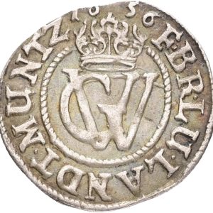 Germany, Braunsweig-Lüneburg-Calenberg, Georg Wilhelm, 2 Mariengroschen 1656, KM 51, VF