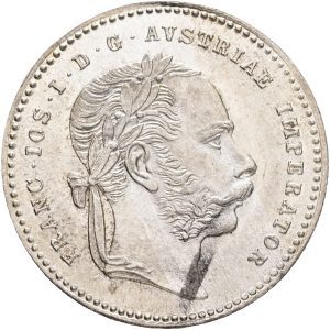 Austria, Franz Joseph, 20 Kreuzers 1868, KM 2212, UNC