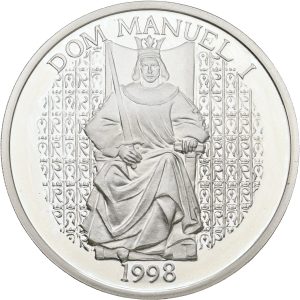 Portugal, 1000 Escudos 1998, KM 713a, Proof, small traces of handling.