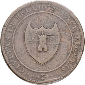 England, Worcetershire, Worcester City & County, One Penny token 1811, F