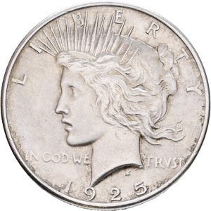 USA, Dollar 1925, KM 150, EF