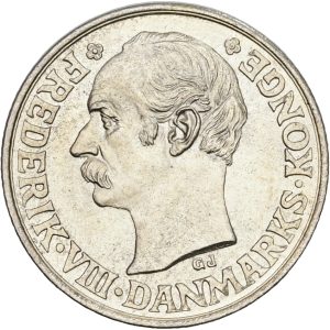 Frederik VIII, 25 øre 1911, Sieg 2, H 4, kv. 0-01/0