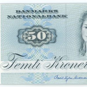 50 kroner 1993 C9, Bodil Nyboe Andersen / Herly, nr. 6955828, Sieg 141, Pick 50, kv. 0-01