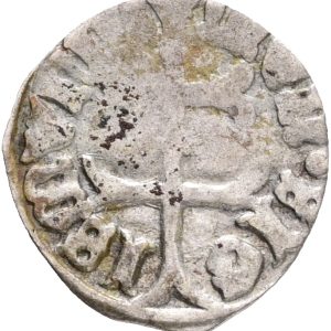 Hungary, Sigismund (1387-1437), Denar ND, 0.37 g, Huszár 576, VF, weakly struck.