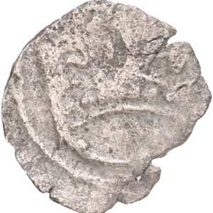 Hungary, Sigismund (1387-1437), Quarting ND, 0.38 g, Huszár 586, VF-F, ege damage.