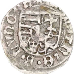 Hungary, Matthias Corvinus (1457-1490), Denar ND, 0.65 g, Huszár 719, VF/VF-F