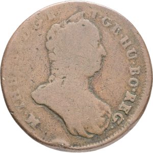 Hungary, Maria Theresia (1740-1780), Poltura 1763, KM 377, F-VG